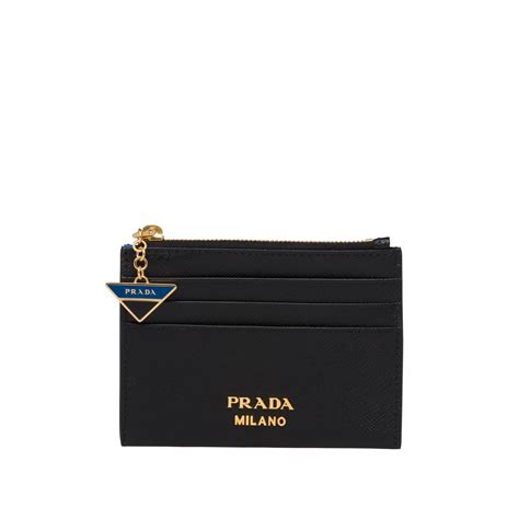 prada mens card holder retro|prada wallet with money clip.